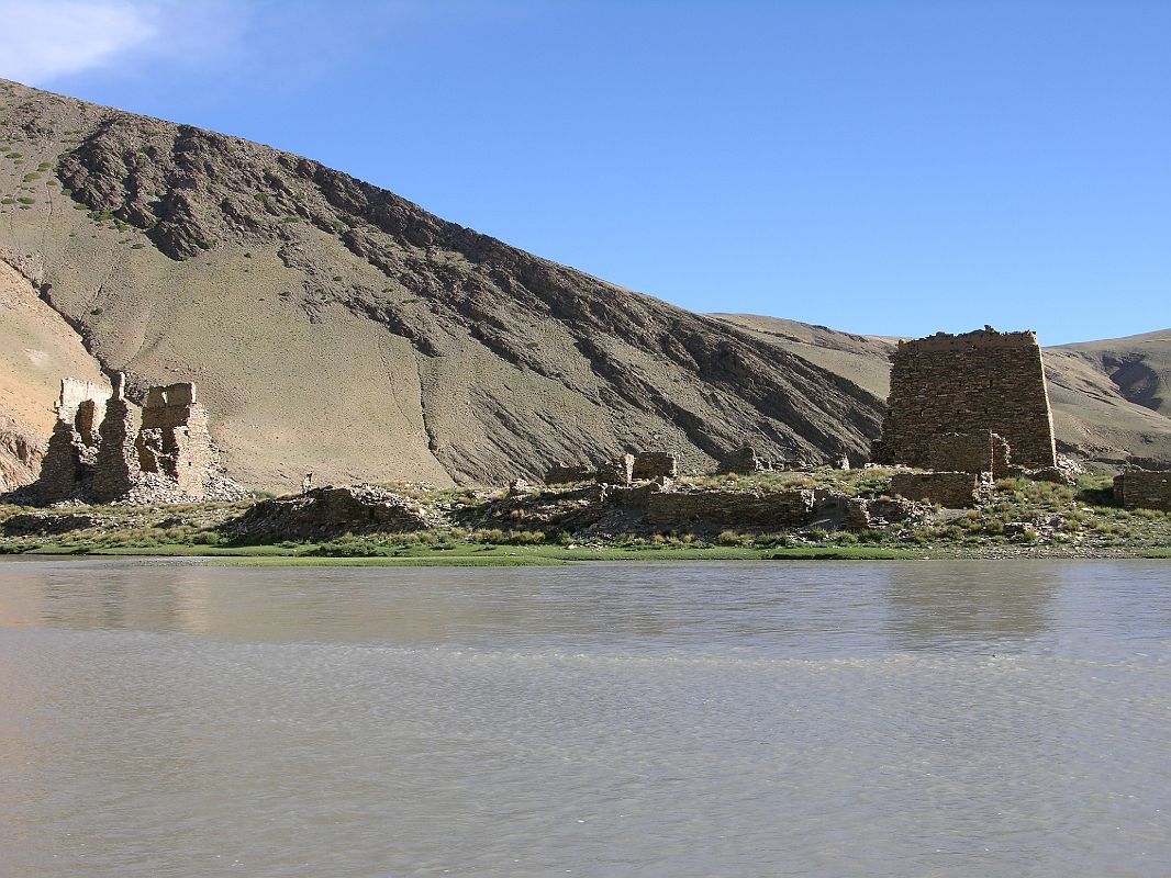 Tibet Kailash 04 Saga to Kailash 07 Ruins of Gompa Near Saga